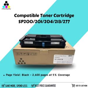 ETQ SP200 SP201 SP202 SP203 SP204 SP213 SP210 SP220 SP221 SP277 Compatible Toner Cartridge For Ricoh