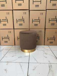 STOOL BULAT OTTOMAN JAHA FURNITURE // READY STOCK // REAL VOLUME PRODUCT