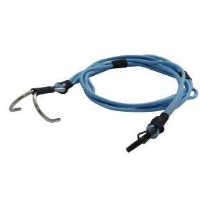 1/10 RC Kinetic Winch Rope with Strap Hook for Rigs Rock LCG Crawler Gspeed SCX10 TRX4 CFX TF2 Power Wagon Cliffhanger Body