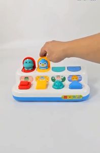 Baby Pop Up Whack a Mole Toy Learning Infant Toys for Sorting Colors and Animals for Girls Gifts Toddler Infant Toys