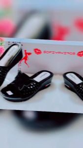 PROMO SANDAL WEDGES KUPU KUPU GALAXII ELEGANT KEKINIAN FREE BOX/ SANDAL WEDGES WANITA