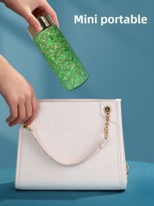 Pure Titanium Pocket Cup Mini Portable Water Bottle 200ml Small Capacity Ladies Valentines Day Gift Insulated Cup Tea Separator