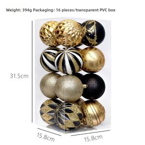 Special Shape Painted Christmas Tree Decoration