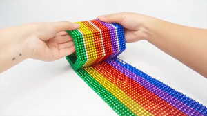 DIY Mini Magnet Beads Colorful Decompression Magnet Bat for Puzzle Toys DIY Magnetic Balls Toys