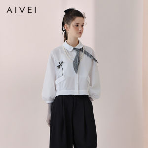AIVEI | Retro Japanese Textured Short Jacket