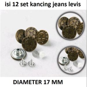 10 Pcs kancing jeans / kancing levis