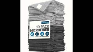 Thicken Microfiber Cleaning Cloths Lint Free Microfiber Cleaning Towel Cloths Reusable Cleaning Towels Absorbent for Car Window