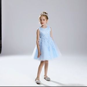3-12 Yrs Old Bow Girls Princess Dress: Perfect for Children's Day & Birthday Parties