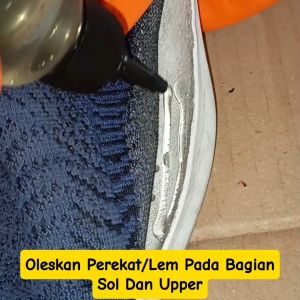 Lem Sepatu Super Kuat Untuk Bahan Kain Licin Kulit Busa Dll | Ekonomis 100ml