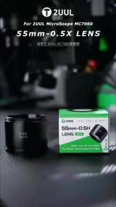 2UUL MS05 55mm-0.5X LENS For 2UUL Microscope MC7060 Convenient Maintenance Microscope Camera Lens for Phone Repair Tools
