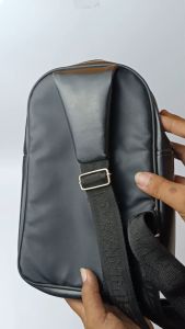 Waistbag Pria Merk DM Kulit Sintetis | Tas Selempang Pria Big Size Merk DM