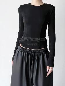 MUYUZI | Thickened Warm Soft Long Sleeve T-Shirt Base Layer