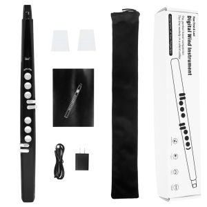 IRIN | S57 Electronic Sax 13 Kinds of Timbre Digital Wind Instrument Ergonomic Button with Charging Adapter Data Cable for Performance