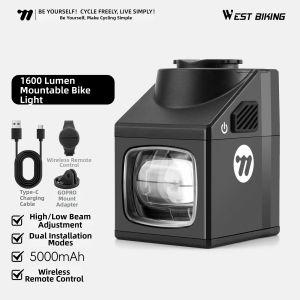West Biking | Waterproof Wireless Remote Control Bike Light