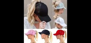 2026 New Summer Baseball cap Mesh Ponytail Cap Femme Fashion Messy Hair Bun Ponytail Baseball Golf Tennis Sports hat for Women