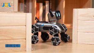 【2 batteries】 Remote Control Electric Robot Dog Childrens Brain Game Smart Interactive AI Robots