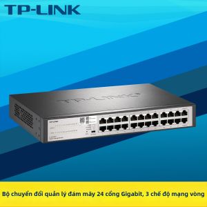TP-Link | Switch Gigabit Quản Lý Từ Xa Cloud 24 Cổng