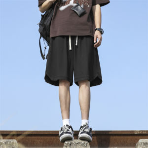 Ice Silk Casual Shorts Mens Summer New Loose Fitness Quick Dry Trendy Five-Point Basketball Pants Straight Leg Youth Fashion