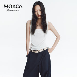 MO&Co. | U-neck Slimming Cotton-feel Vest
