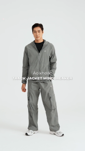 [MỚI - THU ĐÔNG 2025][TẶNG TẤT COTTON]Áo khoác thể thao nam Track Jacket Windbreaker áo gió siêu nhẹ nhanh khô trượt nước Coolmate