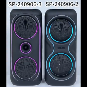 8-Inch RGB LED Bluetooth Karaoke Subwoofer Speaker with Builtin Battery and Wired Connection Free shipping of USB drives