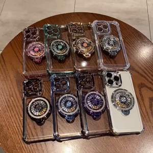 K9S - Case Ring Gyro Iphone 15 16 ProPromaxPlus With Fidget Spiner