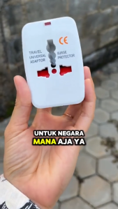UNIVERSAL TRAVEL ADAPTOR Stop Kontak Listrik International (ZOOM)