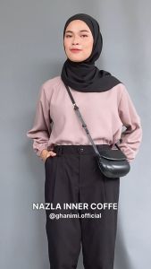 Ghanimi - Nazla Inner / Inner Panjang Polos Baju Fit Atasan Wanita