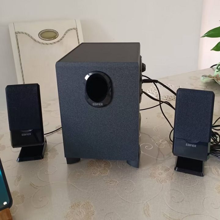 Edifier Sound Box Edifier R101V Wooden Multimedia Computer Speaker 2.0 Channel round Head ...