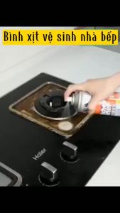 BÌNH XỊT BỌT TUYẾT VỆ SINH NHÀ BẾP LOẠI LỚN 500ML chai dung dịch rửa phòng bếp làm sạch bếp lò bếp tẩy vết bẩn đa năng KUMORI STORE