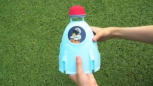 FUFU SHOP จรวดน้ำ จรวดลอย จรวดพ่นน้ำ ของเล่นจรวด สปริงเกลอร์ฉีดน้ําแรงดันน้ํา พร้อมข้อต่อและสายน้ำ สําหรับเด็ก water rocket