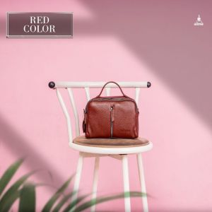 Tas selempang wanita bahan kulit sapi asli original branded anti air dan tahan api fashion cewek terbaru model kekinian