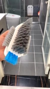 8686 Lucky แปรงขัดพื้นห้องน้ำ แปรงไนล่อน อเนกประสงค์ 4in1