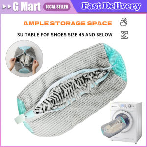 Wash Bag Padded Net Laundry Shoes Protector Fluffy Fibers Polyester Washing Shoes Machine Friendly Laundry Bag Drying Bags Washing Shoes Bag Protector Fluffy Fibers Polyester Washing Shoes Machine Friendly Laundry Bag Drying Bags