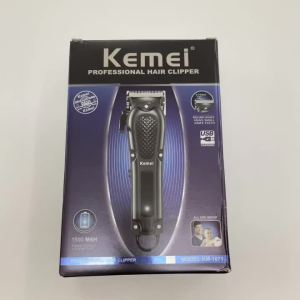 Kemei Electric Hair Clipper Set UBS Rechargeable Beard Trimmer Men Powerful Electric Hair Clipper Trimming Tool KM-10711115Kit