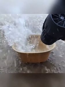 1050W Ultra-Violent Turbo Fan 70mm Portable High-Speed Air-Blowing Handheld Concentration Car Hair Dryer Blowing Water Dust Removal Cleaning with Battery & Charger