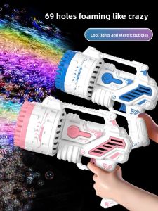 JIFANPAUL | Influencer Style Handheld Gatling Automatic Bubble Machine Toy