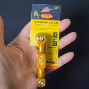 Bestguard Kunci L Lipat Set 7 pcs CRV - Folding Hex Key Set