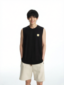 dangerouspeople | 3D Flower Embroidery Loose Vest
