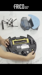Set 2 Chổi cạnh ( chính hãng) cho Robot hút bụi FRICO FC VC145