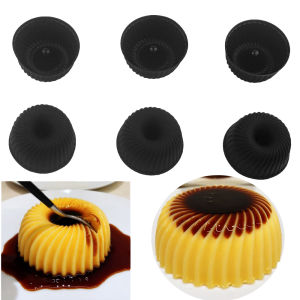 Black Skirt Pudding Silicone Mold Skirt Shaped Chocolate Dessert Chiffon Cake Baking Mold