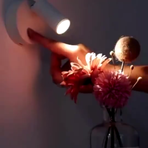 Magnetic Wall Sconce LED Desk Lamp Dimmable 360° Rotatable USB Rechargeable Bedroom Bedside Night Light