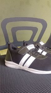 PP | Sepatu AS 03 Sepatu Sneakers Sekolah Anak SD SMP SMA hitam Anak Laki Laki dan Wanita[BONUS KAOS KAKI]