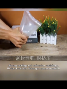 Zipper Plastic Bag 100PCS Extra Thick 0.10mm Self Seal Clear Transparent Zipper Bag Packaging