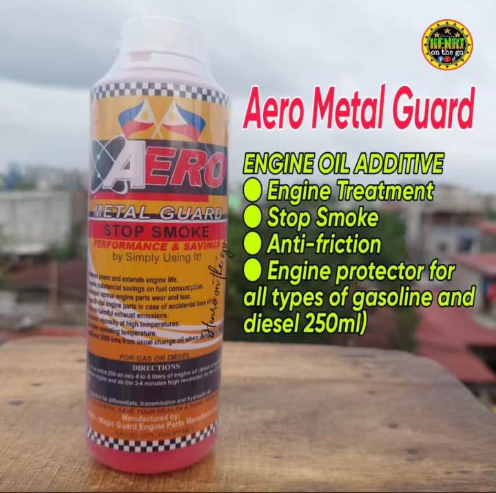 AERO METAL GUARD THE MOST TRUSTED ENGINE OIL ADDITIVE Engine Treatment ...