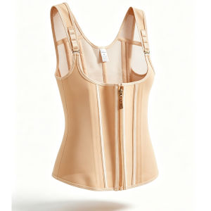 FVXVXV 1PC Waist Trainer for Women Tummy Control Workout Waist Cincher Corset Shapewear Postpartum Body Shaper with Zipper Hook