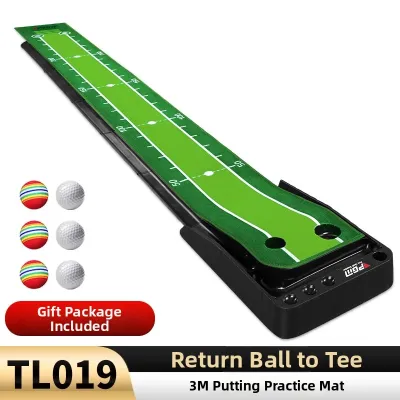 PGM GOLF | Indoor Home Office Velvet Golf Putting Practice Mat