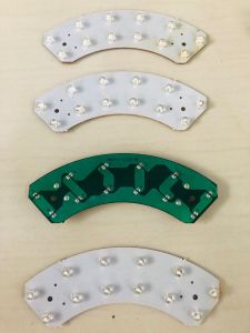 Papan PCB LED 6V / PCB LED 6 V 12 MATA LED