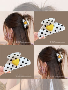 NING ZHOU | Elegant and New Stylish Dots Hair Clips
