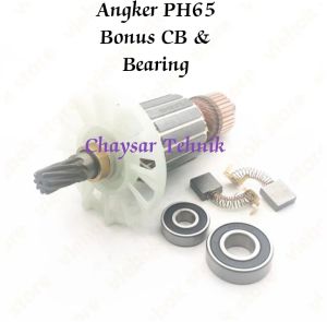 Armature PH65A PH-65A 65A 85A 75A 95A For Hitachi Hammer Drill Rotor Mesin bagian